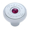 "Trailer" Deluxe Air Valve Knob - Purple Diamond