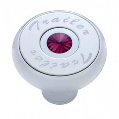 "Trailer" Deluxe Air Valve Knob - Purple Diamond