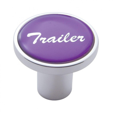 "Trailer" Air Valve Knob - Purple Glossy Sticker