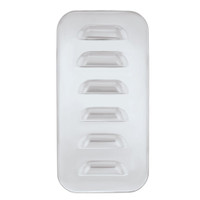 Freightliner Stainless Vent Door Cover - Louvered