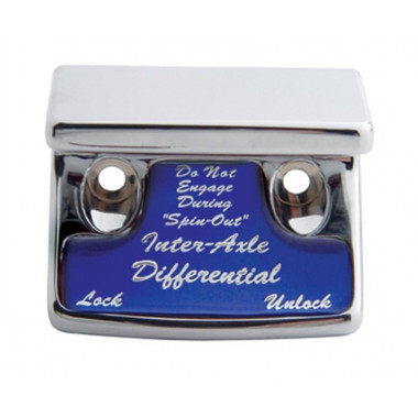"Axle Differential" Switch Guard - Blue Sticker