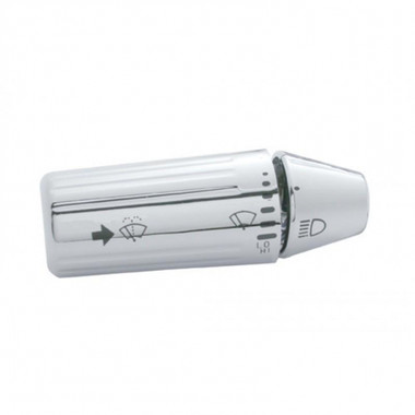 Chrome plastic turn switch cover for 2007+ Freightliner Cascadia