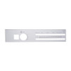Freightliner Stainless A/C Control Plate W/ Recirculate Opening
