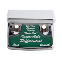 "Axle Differential" Switch Guard - Green Sticker
