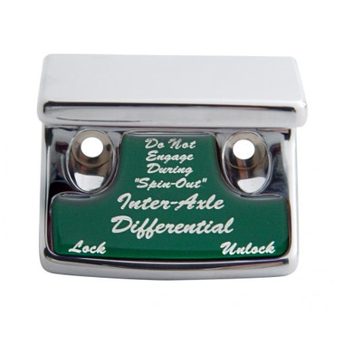 "Axle Differential" Switch Guard - Green Sticker