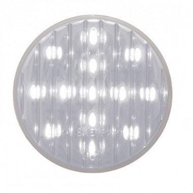 13 LED 2-1/2" Auxiliary/Utility Light - White LED/Clear Lens