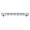 6 LED Polished Stainless Steel Tube License Plate Light For Universal Applications