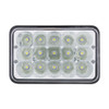 15 High Power LED 4" X 6" Rectangular Light