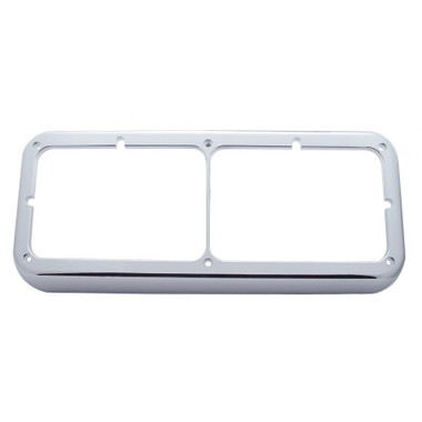 Rectangular Dual Headlight Bezel