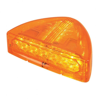 30 LED Peterbilt Low Profile Turn Signal Light - Amber LED/Amber Lens