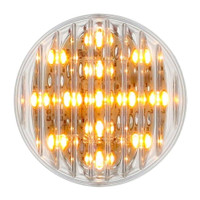 13 LED 2-1/2" Clearance/Marker Light - Amber LED/Clear Lens