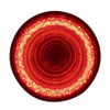 24 LED 4" Mirage Stop, Turn & Tail Light - Red LED/Clear Lens