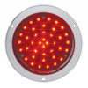 40 LED Deep Dish 4" Stop, Turn & Tail Light - Red LED/Red Lens