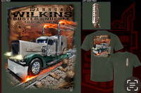 BKTS25 T SHIRT GREEN (AVAILABLE IN SEPT, PICK UP AT SHOW OR SHIP BY SEPT 24,2025)