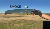 BUG DEFLECTOR SMOKE -SELECT TRUCK MODEL (HARDWARE INCLUDED)