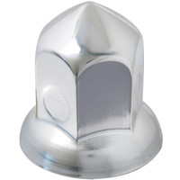 GGA10273 Cone Chrome Steel Lug Nut Cover with Flange