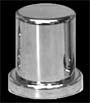15/16" & 7/8" Chrome Plastic Top Hat Nut Cover - Push On