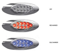 Dual Revolution M1 Style Marker Red/Blue