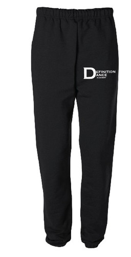 DDA Black Fleece Jogger