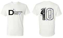 DDA Define Yourself Recital 2025 White T-Shirt