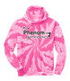 Phenom Pink Tie-Dye Hoodie