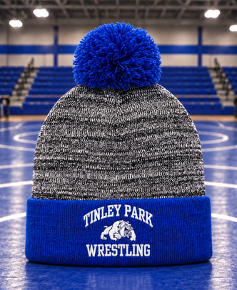 TP Bulldogs Wrestling 2-Tone Beanie