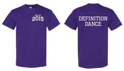 DDA EST 2015 Purple Premium Softstyle T-Shirt