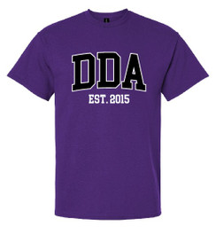 DDA EST. 2015 Black Premium Ring-spun T-Shirt
