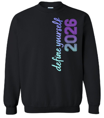 DDA Define Yourself Recital 2026 Crewneck Sweatshirt
