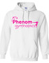 White Phenom Cotton Poly Hoodie