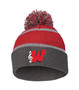 Wells Warriors Music Pom Beanie
