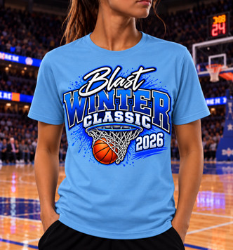 Burlington Blast Winter Classic 2026 Tournament T-Shirt