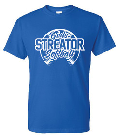 Streator Girls Softball Royal Blue T-Shirt