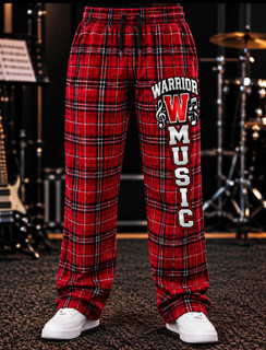 Warrior Music Flannel Pants