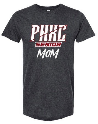 Graphite Heather PNXC Senior Mom Premium Cotton T-Shirt