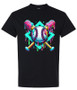 Baseball Drip Premium Performance Black T-Shirt