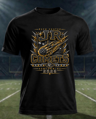 Reed Custer Jr Comets Hype HOCO T-Shirt