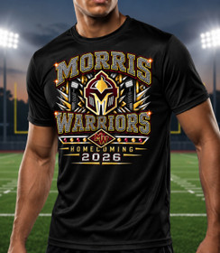 Morris Warriors Black Homecoming T-Shirt