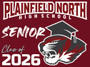 Plainfield North Class of 2026 Senior Yard Sign
