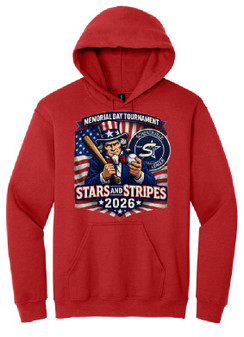 Schererville Stars & Stripes 2026 RED Hoodie