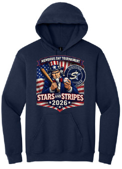 Schererville Stars & Stripes 2026 NAVY Tournament Hoodie