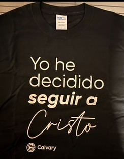 Calvary Naperville Espanol Baptism T-Shirts