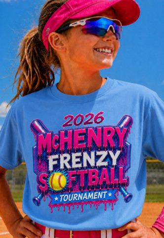 McHenry Frenzy 2026 Carolina Blue T-Shirt
