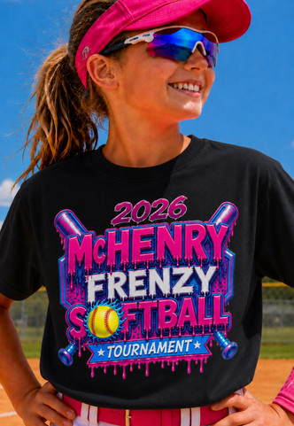 McHenry Frenzy 2026 Black T-Shirt