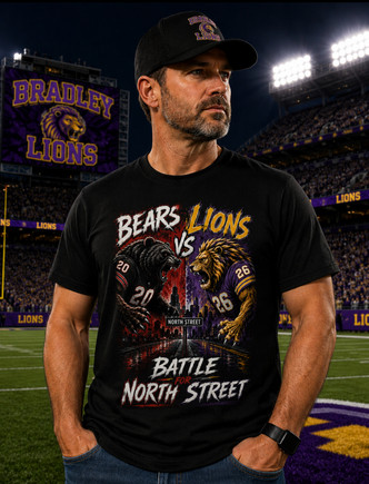 Bradley Lions Crosstown T-Shirt