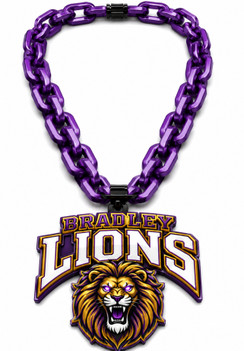 Bradley Lions Custom Hype Chain