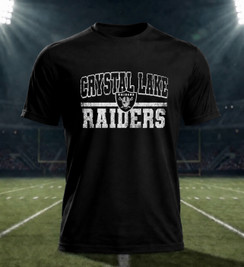 Crystal Lake Raiders Football T-Shirt