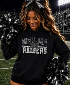 Crystal Lake Raiders Cheer Hoodie