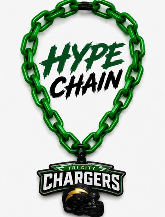 Tri City Chargers Custom Hype Chain
