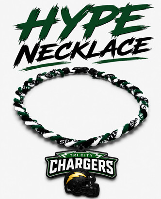 Tri City Chargers Custom Hype Necklace